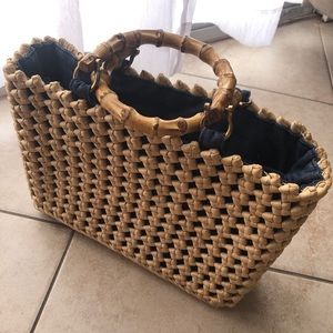 Straw purse